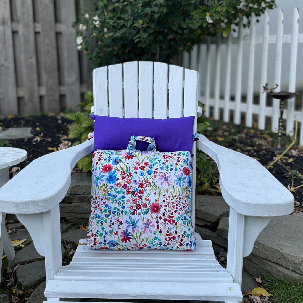 Adirondack Cushion Set - Watercolor Floral