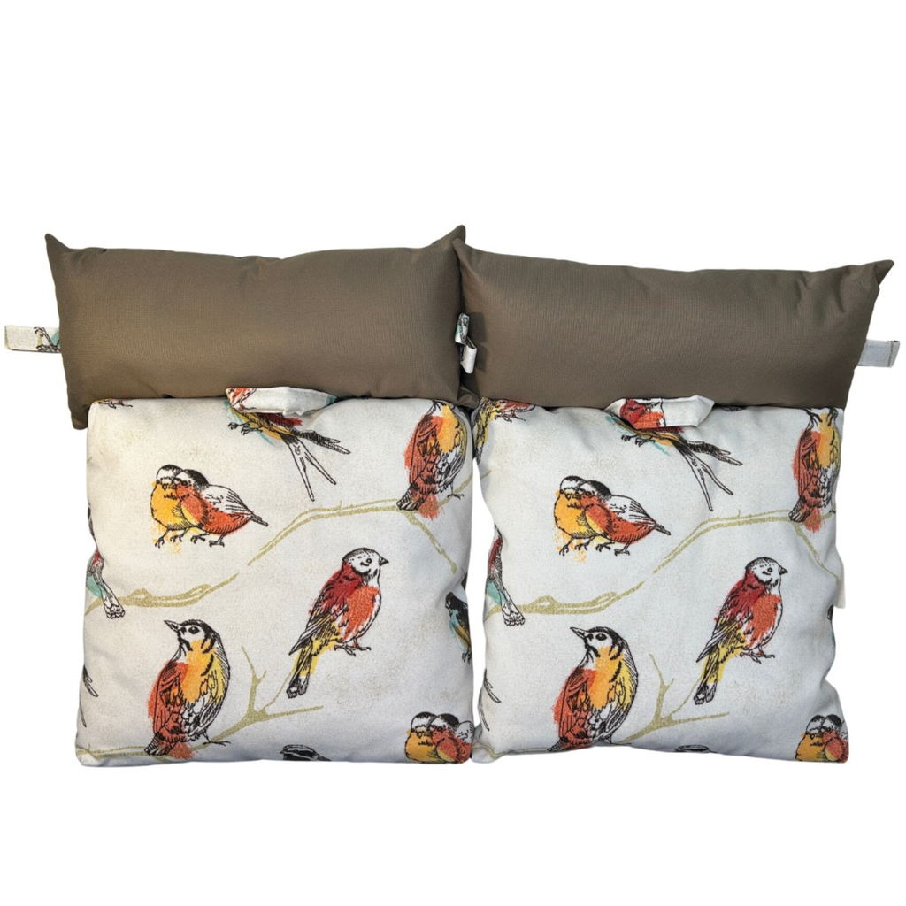Adirondack Cushion Set - Watercolor Birds