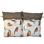 Adirondack Cushion Set - Watercolor Birds