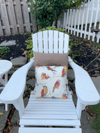 Adirondack Cushion Set - Watercolor Birds