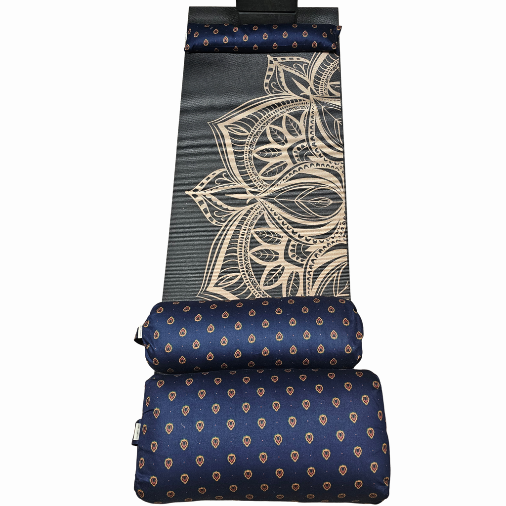 Savasana Pillow: Blue Flame