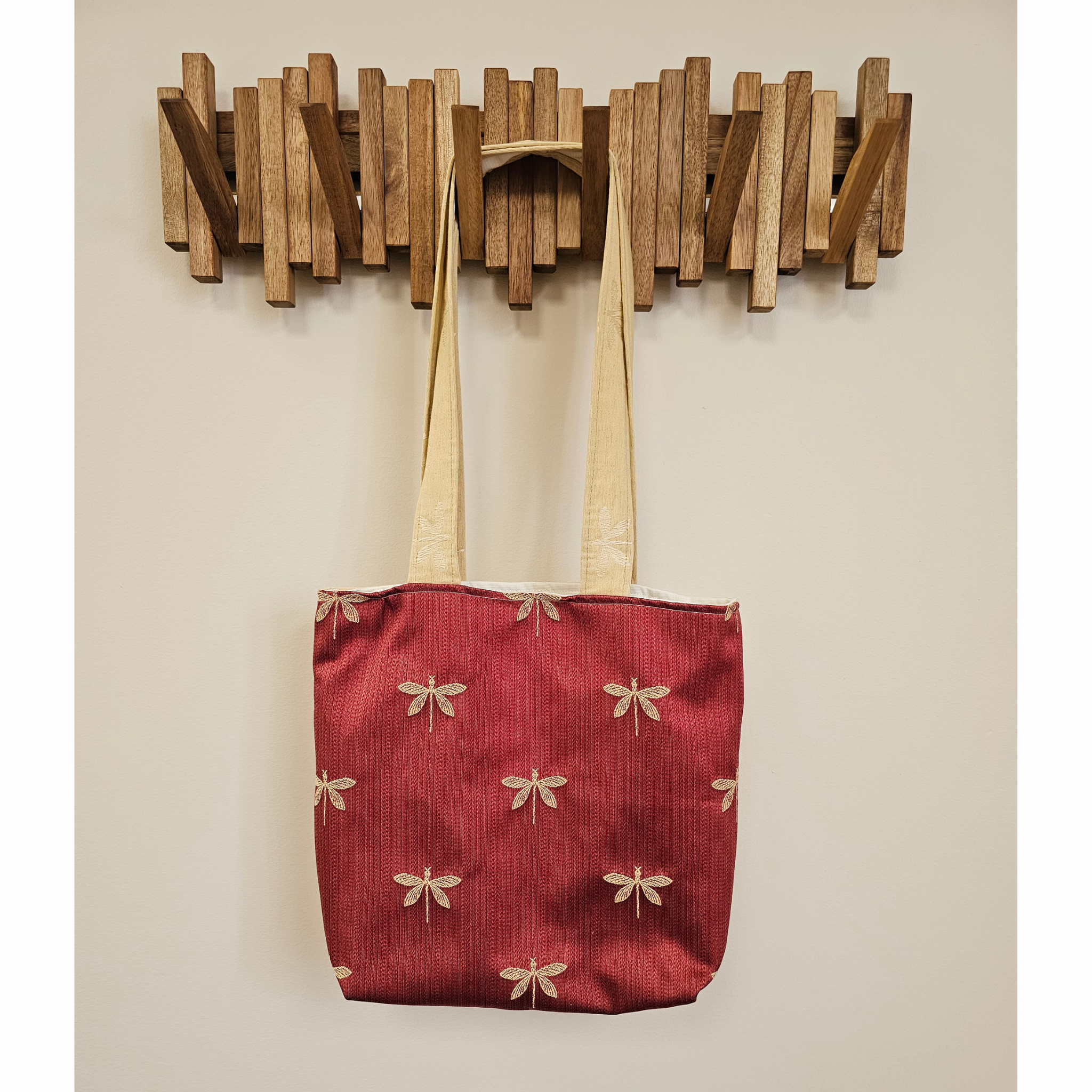 Specialty Reversible Tote Bag - Dragonfly