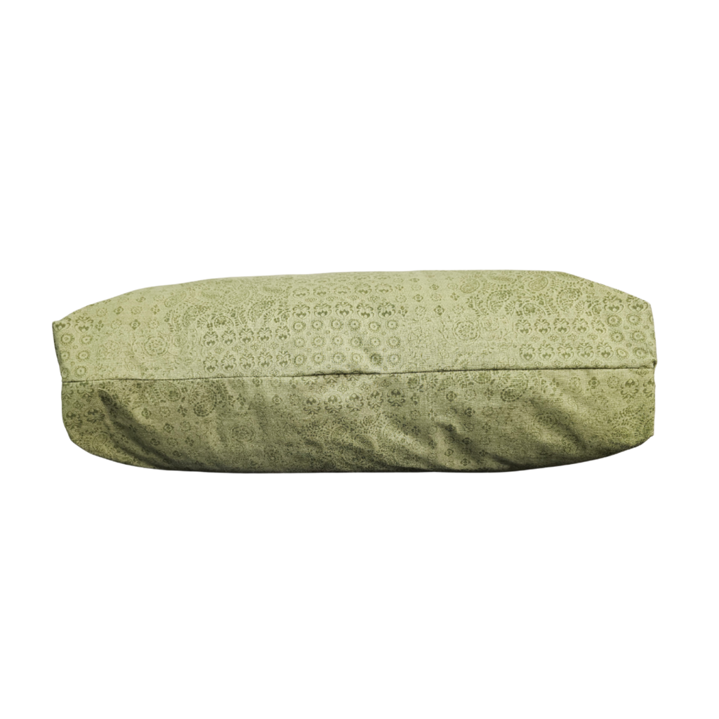 Premium Square Home Edition: Green Paisley