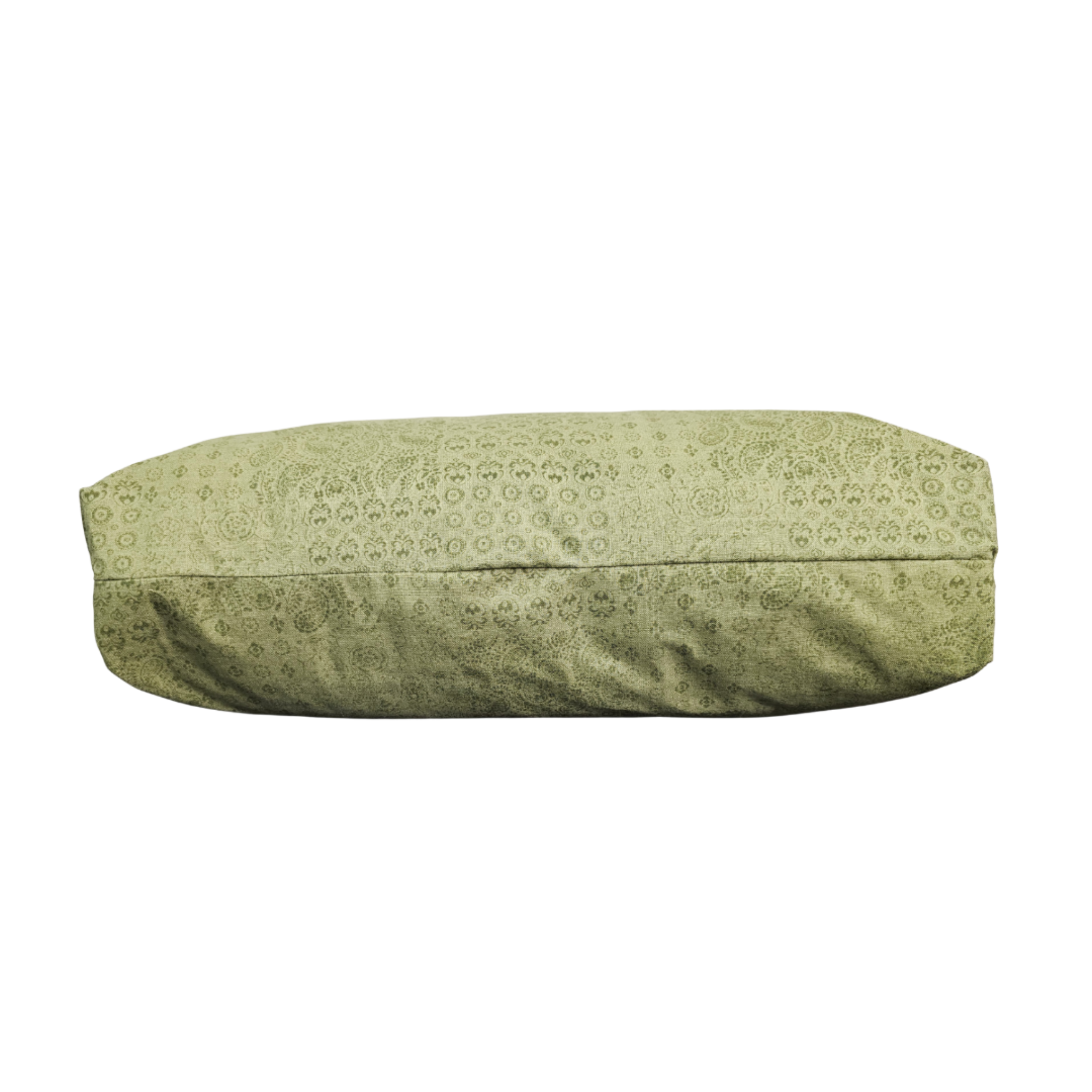 Premium Square Home Edition: Green Paisley