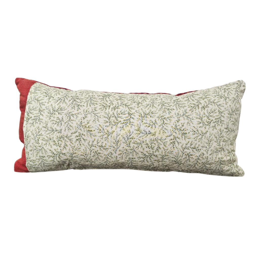 Neck/Lumbar Healing Cushion: Sunset Leaves