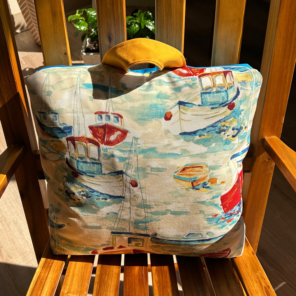 Premium Square Camp Edition - Watercolor Boats