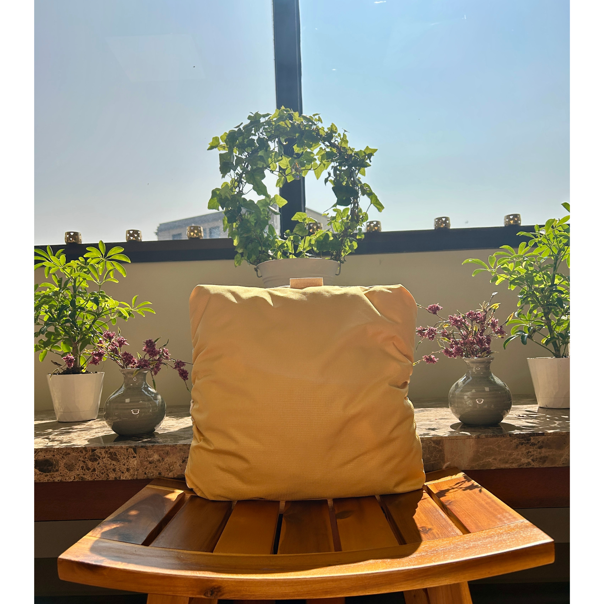 Eco Mat: Yellow Flowers
