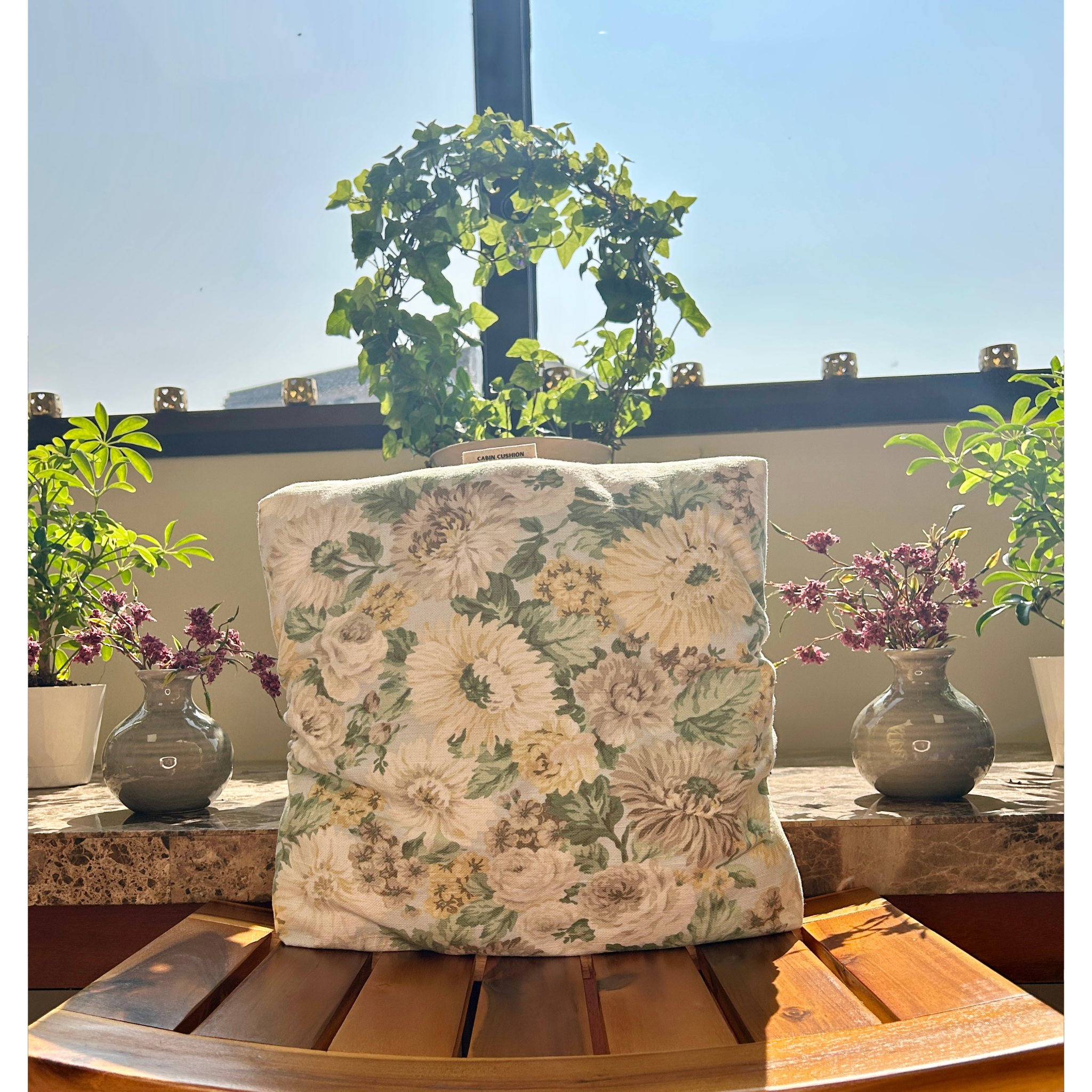 Eco Mat: Yellow Flowers