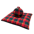Zafu & Zabuton Set: Tartan